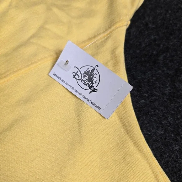 NWT Disney Disneyland Resort Play in Parks Yellow Spirit Jersey Size M - Picture 5 of 12